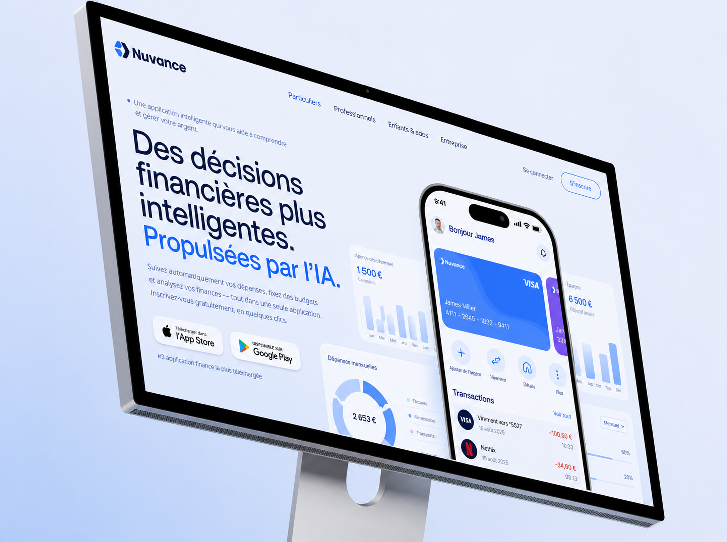 Aperçu d'un site web d'entreprise — Site web d'entreprise